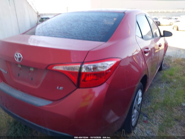 Toyota COROLLA LE 2018 5YFBURHE9JP825494 Image 4