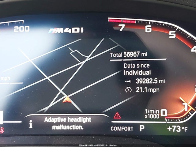 2020 Bmw X3 M40i მანქანა იყიდება აუქციონზე, vin: 5UXTY9C0XLLE60096, აუქციონის ნომერი: 45415310