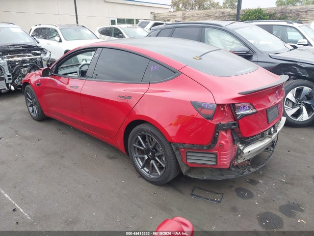 Tesla Model 3 Standard Range Plus Rear-wheel Drive 2021 5YJ3E1EA1MF095472 Image 3