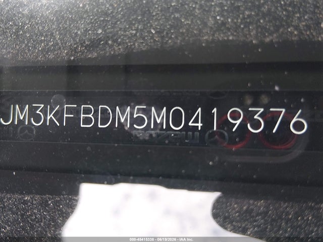 JM3KFBDM5M0419376 Mazda Cx-5 Grand Touring