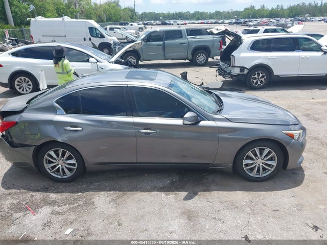 Продажа на аукционе авто 2014 Infiniti Q50 Premium, vin: JN1BV7AR7EM687688, номер лота: 45415350