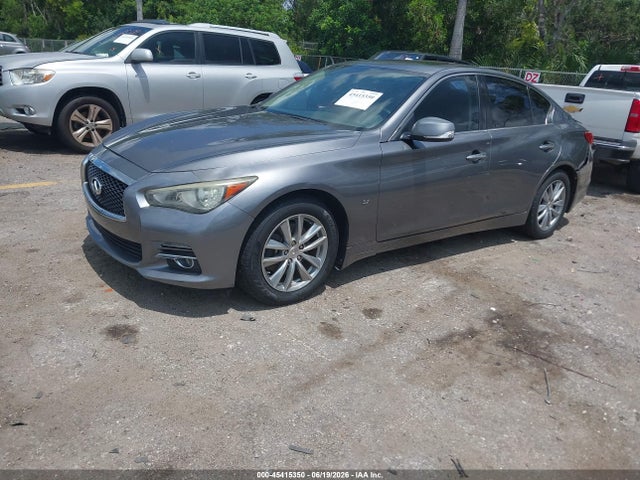 Продажа на аукционе авто 2014 Infiniti Q50 Premium, vin: JN1BV7AR7EM687688, номер лота: 45415350