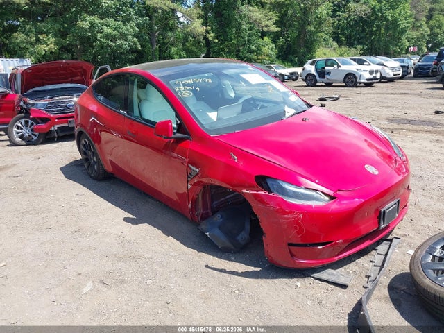 Продаж на аукціоні авто 2023 Tesla Model Y Awd/long Range Dual Motor All-wheel Drive, vin: 7SAYGAEE4PF642485, номер лоту: 45415478