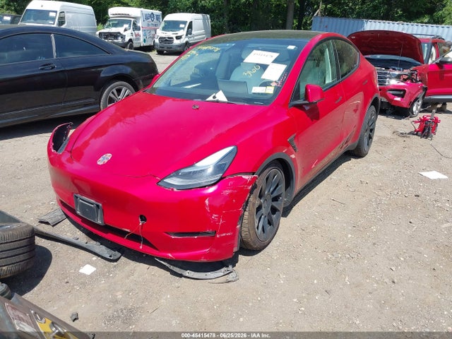 Продажа на аукционе авто 2023 Tesla Model Y Awd/long Range Dual Motor All-wheel Drive, vin: 7SAYGAEE4PF642485, номер лота: 45415478
