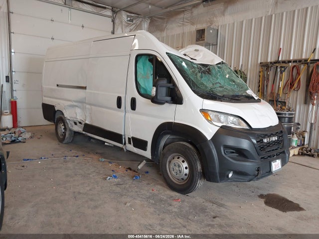 45415616 :رقم المزاد ، 3C6MRVJG6PE515108 vin ، 2023 Ram Promaster 3500 Cargo Van High Roof 159 Wb Ext مزاد بيع