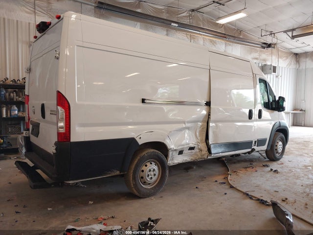 45415616 :رقم المزاد ، 3C6MRVJG6PE515108 vin ، 2023 Ram Promaster 3500 Cargo Van High Roof 159 Wb Ext مزاد بيع