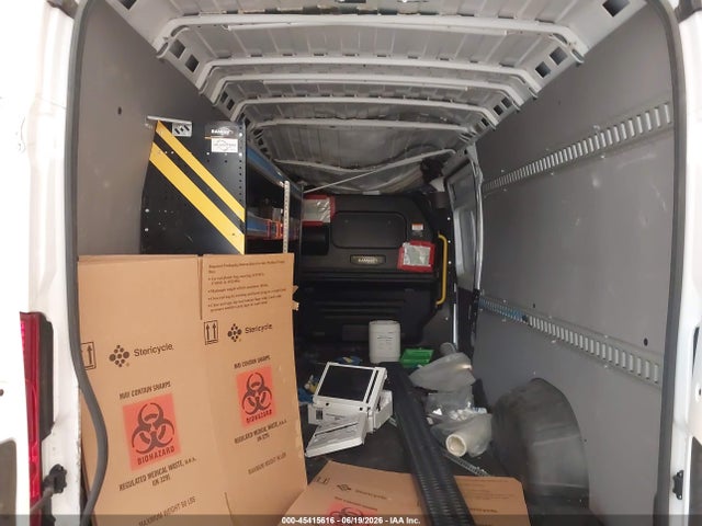 45415616 :رقم المزاد ، 3C6MRVJG6PE515108 vin ، 2023 Ram Promaster 3500 Cargo Van High Roof 159 Wb Ext مزاد بيع