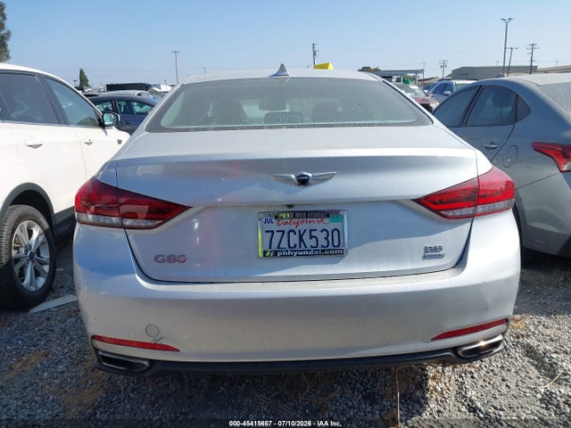 2017 Genesis G80 3.8 მანქანა იყიდება აუქციონზე, vin: KMHGN4JE3HU183797, აუქციონის ნომერი: 45415657