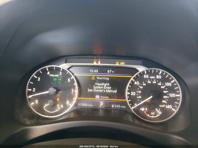 1N4BL4DV7NN317349 Nissan Altima Sv Fwd