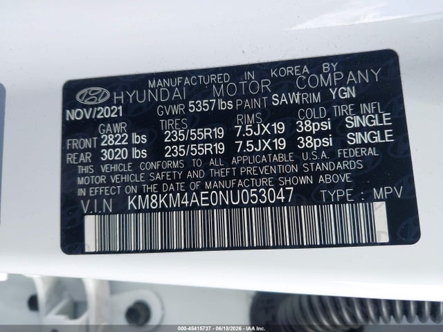 Hyundai IONIQ 5 SE 2022 KM8KM4AE0NU053047 Image 9