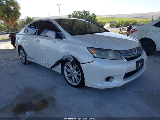 2010 Lexus Hs 250h Premium მანქანა იყიდება აუქციონზე, vin: JTHBB1BAXA2032165, აუქციონის ნომერი: 45415746