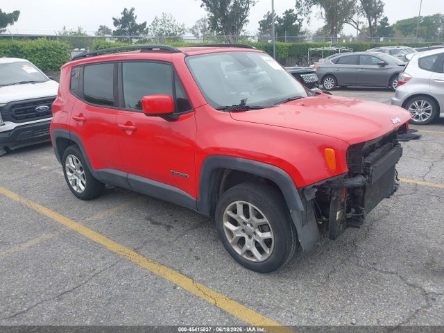 Aukcja sprzedaży 2015 Jeep Renegade Latitude, vin: ZACCJBBT2FPB34699, numer aukcji: 45415837