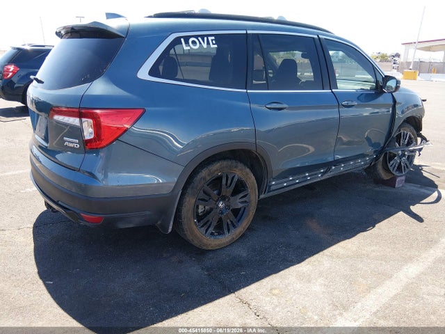 Aukcja sprzedaży 2021 Honda Pilot Awd Special Edition, vin: 5FNYF6H29MB092517, numer aukcji: 45415850