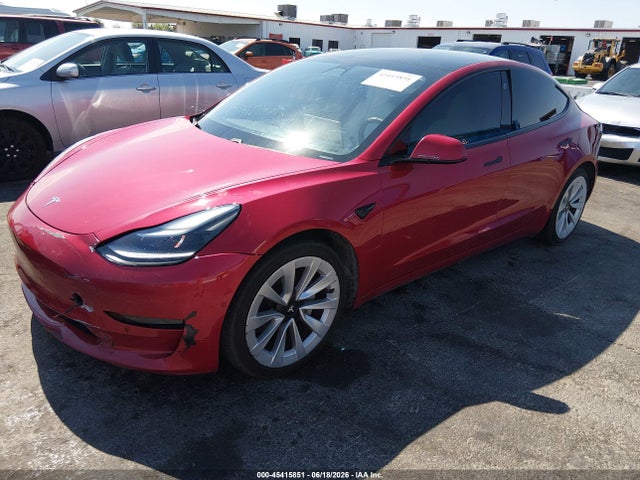 Tesla Model 3 Standard Range Plus Rear-wheel Drive 2021 5YJ3E1EA0MF983050 Image 2