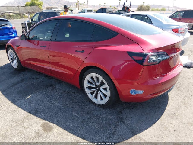 Tesla Model 3 Standard Range Plus Rear-wheel Drive 2021 5YJ3E1EA0MF983050 Image 3