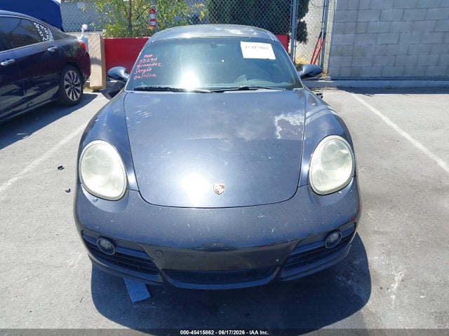 2007 Porsche Cayman მანქანა იყიდება აუქციონზე, vin: WP0AA29887U760556, აუქციონის ნომერი: 45415862