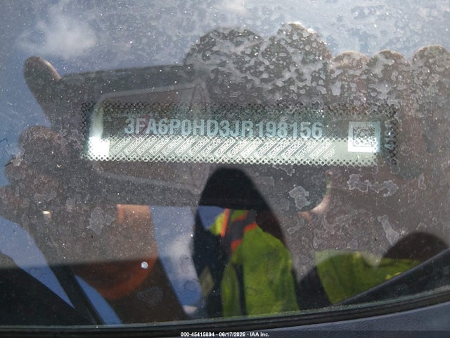 3FA6P0HD3JR198156 Ford FUSION SE