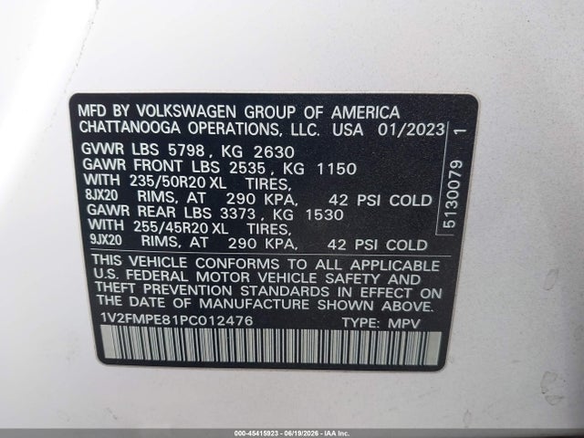 Volkswagen Id.4 Pro S/pro S Plus 2023 1V2FMPE81PC012476 Image 9