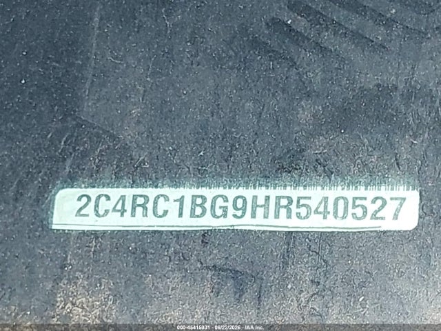 Chrysler Pacifica Touring-l 2017 2C4RC1BG9HR540527 Image 9