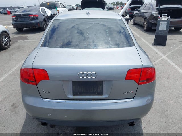 45415958 :رقم المزاد ، WAUAF78E36A196740 vin ، 2006 Audi A4 2.0t مزاد بيع
