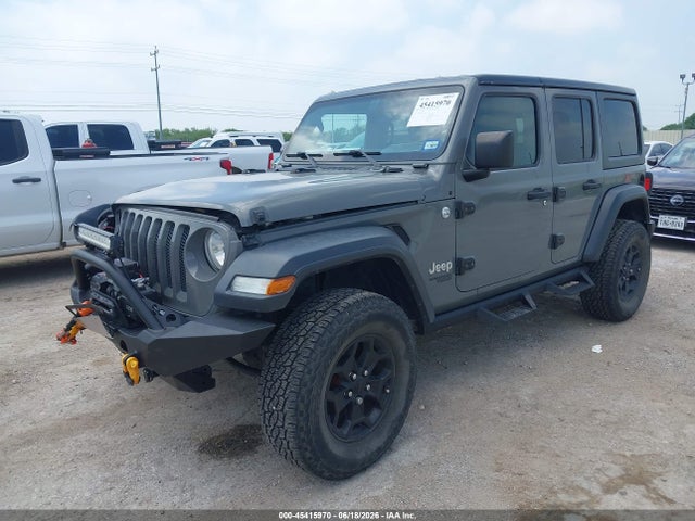 1C4HJXDG2JW196358 Jeep Wrangler Unlimited Sport S 4x4
