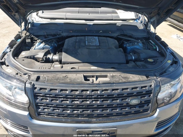 Aukcja sprzedaży 2017 Land Rover Range Rover 3.0l V6 Supercharged Hse, vin: SALGS2FV3HA372891, numer aukcji: 45415979