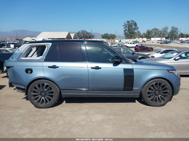 Aukcja sprzedaży 2017 Land Rover Range Rover 3.0l V6 Supercharged Hse, vin: SALGS2FV3HA372891, numer aukcji: 45415979