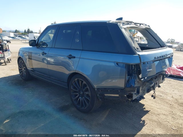 Aukcja sprzedaży 2017 Land Rover Range Rover 3.0l V6 Supercharged Hse, vin: SALGS2FV3HA372891, numer aukcji: 45415979