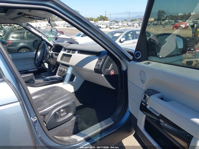 Aukcja sprzedaży 2017 Land Rover Range Rover 3.0l V6 Supercharged Hse, vin: SALGS2FV3HA372891, numer aukcji: 45415979