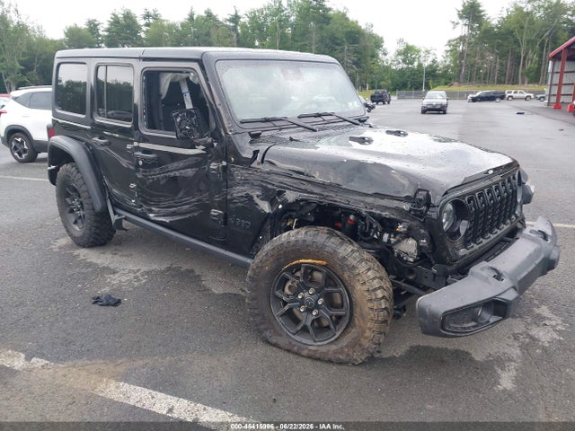Aukcja sprzedaży 2025 Jeep Wrangler 4-door Willys 4x4, vin: 1C4PJXDN4SW516999, numer aukcji: 45415986