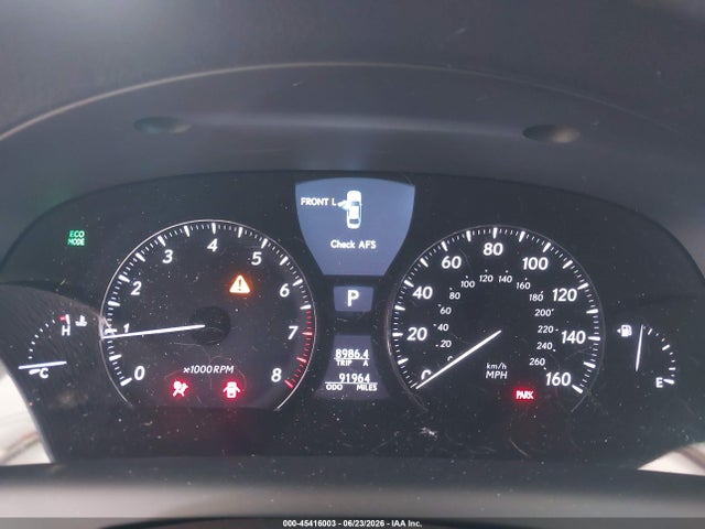 45416003 :رقم المزاد ، JTHCL5EF4C5013550 vin ، 2012 Lexus Ls 460 مزاد بيع