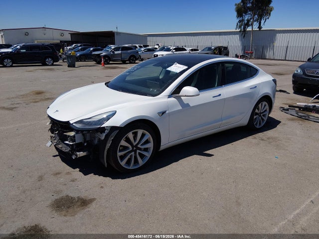 45416172 :رقم المزاد ، 5YJ3E1EB6LF621344 vin ، 2020 Tesla Model 3 Long Range Dual Motor All-wheel Drive مزاد بيع