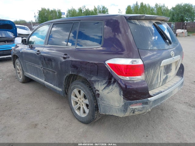Продаж на аукціоні авто 2013 Toyota Highlander Base V6, vin: 5TDBK3EH5DS205626, номер лоту: 45416188