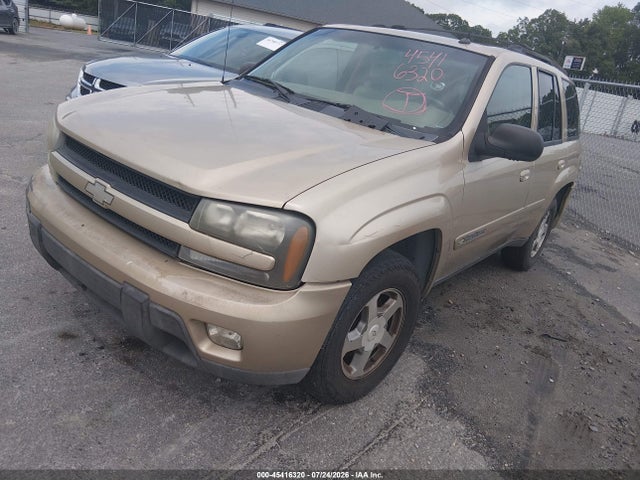 45416320 :رقم المزاد ، 1GNDS13S442287097 vin ، 2004 Chevrolet Trailblazer Lt مزاد بيع