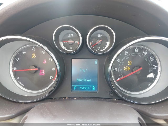 45416345 :رقم المزاد ، W04GP5EC1B1051833 vin ، 2011 Buick Regal Cxl Russelsheim مزاد بيع