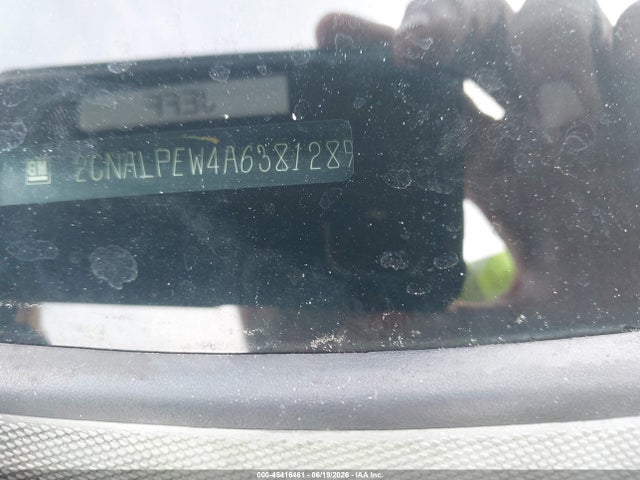 45416461 :رقم المزاد ، 2CNALPEW4A6381289 vin ، 2010 Chevrolet Equinox Lt مزاد بيع