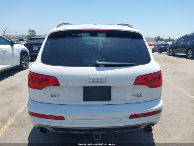 2015 Audi Q7 3.0t S Line Prestige მანქანა იყიდება აუქციონზე, vin: WA1DGAFE4FD008622, აუქციონის ნომერი: 45416469
