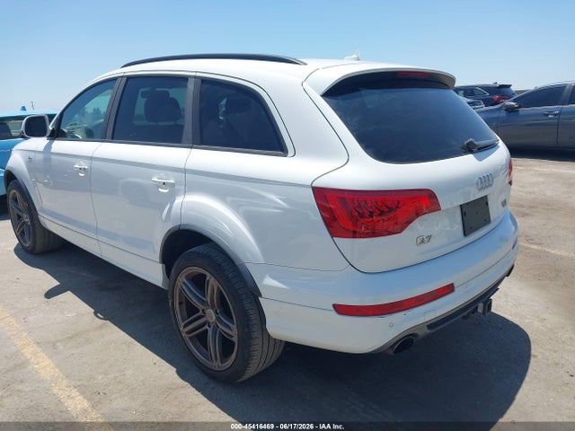 2015 Audi Q7 3.0t S Line Prestige მანქანა იყიდება აუქციონზე, vin: WA1DGAFE4FD008622, აუქციონის ნომერი: 45416469