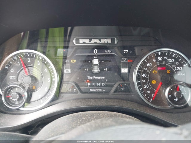 2023 Ram 1500 Big Horn  4x4 5'7 Box მანქანა იყიდება აუქციონზე, vin: 1C6SRFFTXPN700177, აუქციონის ნომერი: 45416584