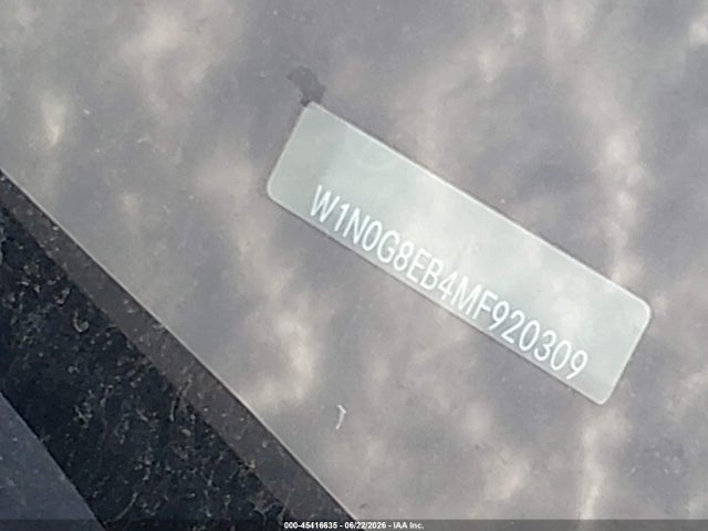 Продаж на аукціоні авто 2021 Mercedes-benz Glc 300 4matic Suv, vin: W1N0G8EB4MF920309, номер лоту: 45416635