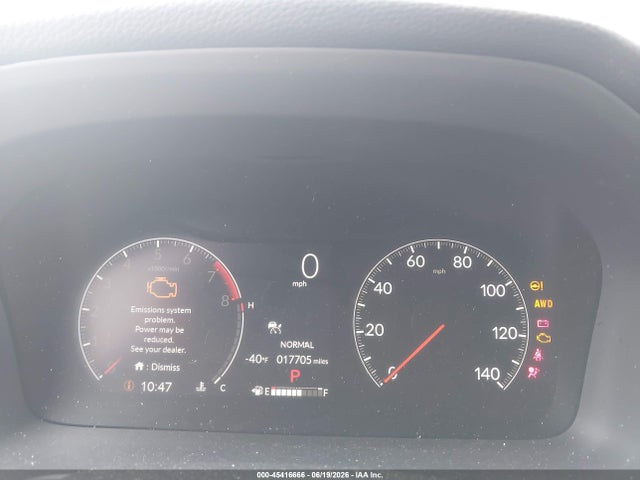 45416666 :رقم المزاد ، 5FPYK3F89SB039631 vin ، 2025 Honda Ridgeline Black Edition مزاد بيع