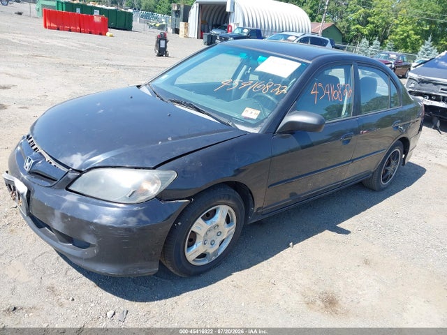 Продаж на аукціоні авто 2005 Honda Civic Lx, vin: 2HGES16585H537051, номер лоту: 45416822