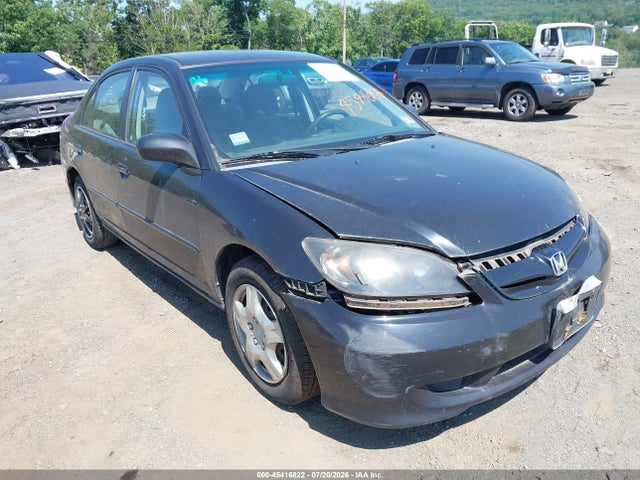 Продаж на аукціоні авто 2005 Honda Civic Lx, vin: 2HGES16585H537051, номер лоту: 45416822