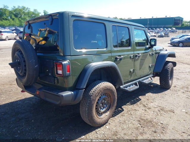 2021 Jeep Wrangler Unlimited Rubicon 4x4 მანქანა იყიდება აუქციონზე, vin: 1C4JJXFG9MW838108, აუქციონის ნომერი: 45416838