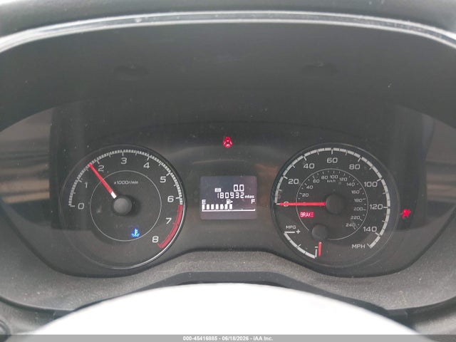 Aukcja sprzedaży 2019 Subaru Impreza 2.0i, vin: 4S3GTAA60K1702282, numer aukcji: 45416885