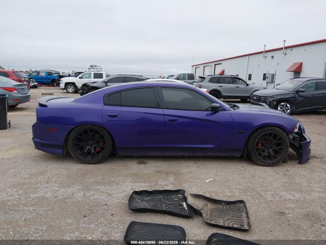 2013 Dodge Charger Srt8 მანქანა იყიდება აუქციონზე, vin: 2C3CDXEJ2DH740845, აუქციონის ნომერი: 45416890