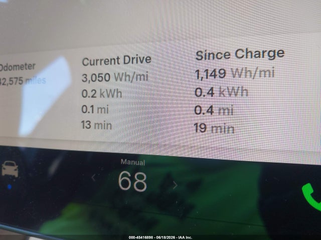 2018 Tesla Model 3 Long Range/performance მანქანა იყიდება აუქციონზე, vin: 5YJ3E1EB6JF133668, აუქციონის ნომერი: 45416898