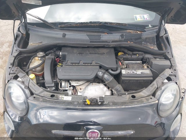 2015 Fiat 500 Turbo მანქანა იყიდება აუქციონზე, vin: 3C3CFFHHXFT534700, აუქციონის ნომერი: 45417016