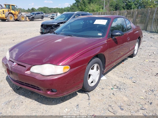 Aukcja sprzedaży 2001 Chevrolet Monte Carlo Ss, vin: 2G1WX15K519352836, numer aukcji: 45417048