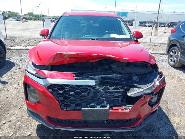 2020 Hyundai Santa Fe Sel მანქანა იყიდება აუქციონზე, vin: 5NMS3CADXLH172625, აუქციონის ნომერი: 45417081